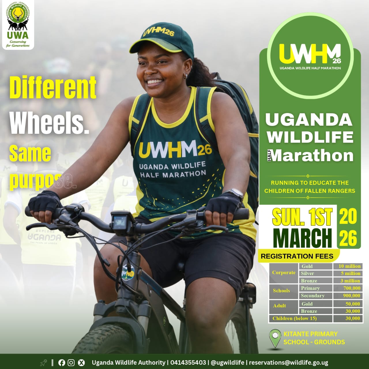 UWHM26 - Uganda Wildlife Half Marathon