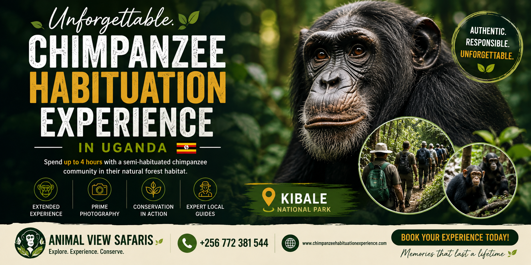 Chimpanzee Habituation Experience Uganda
